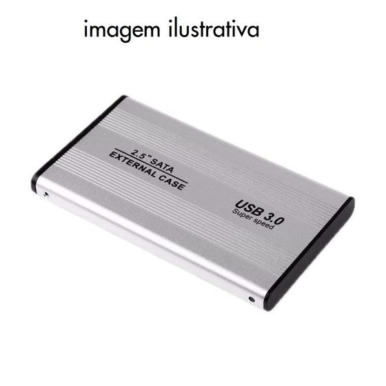 Imagem de Case Usb 3.0 Em Alumínio capa Para Hd externo Sata De 2,5 De Notebook