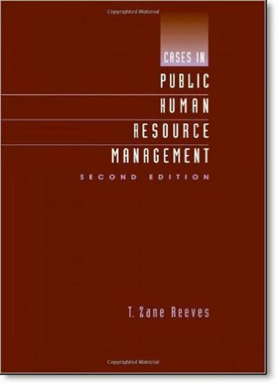 Imagem de Cases in Public Human Resource Management