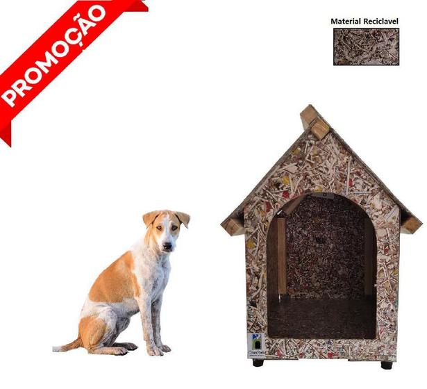 Imagem de Casinha Cachorro Reciclável Casa N5 Pet Ecologica