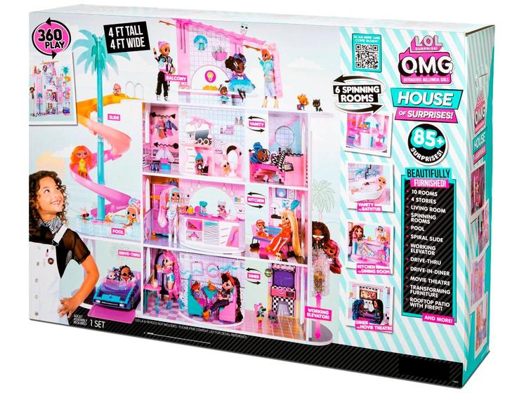 Casinha de Boneca Casa da LOL Surprise OMG Menor preço em Casinha de Boneca Casa da LOL Surprise OMG
