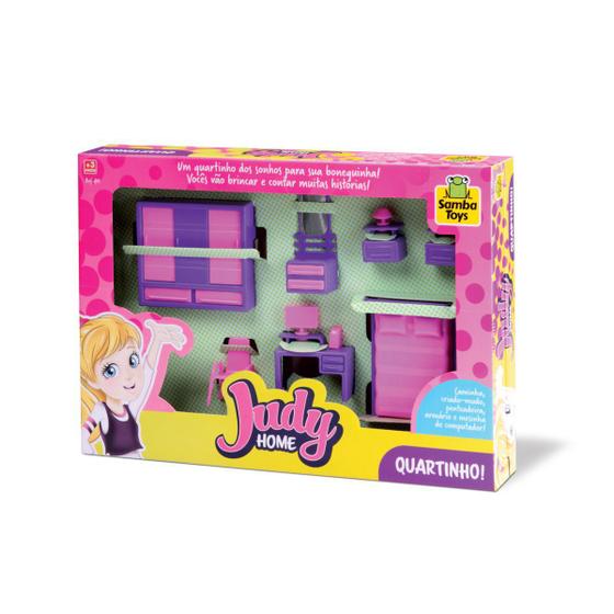 Imagem de Casinha De Boneca da Judy Home Quarto Completo Sem a Boneca