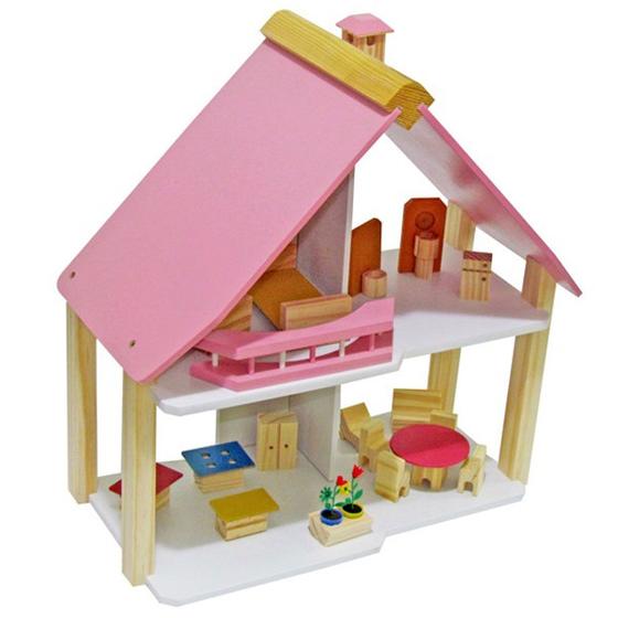 Imagem de Casinha de boneca pink - wood toys - 77