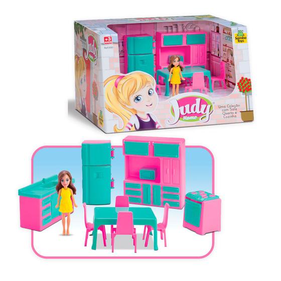 Imagem de Casinha de Brinquedo de Boneca Judy Home Cozinha Infantil