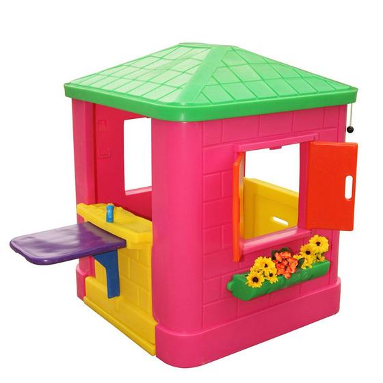 Imagem de Casinha de Brinquedo e Boneca Infantil com Play House Freso