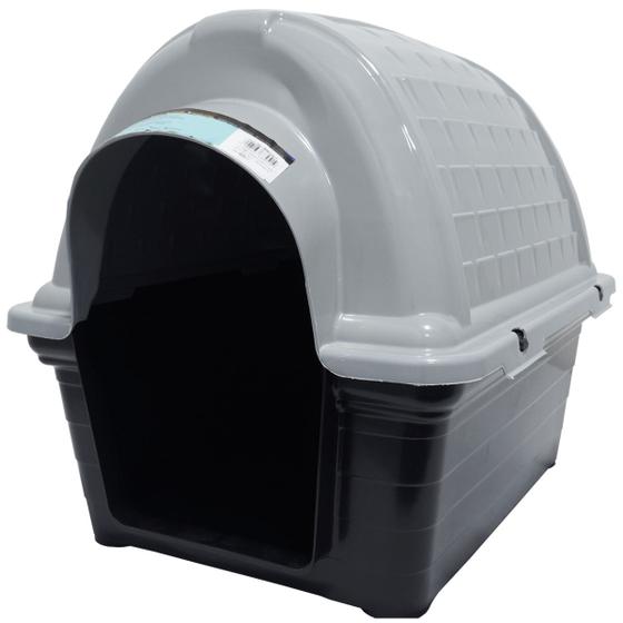 Casinha de Cachorro Cão e Gato Plástica Iglu Número 4 Porte Médio Furacão Pet N4,0 Menor preço em Casinha de Cachorro Cão e Gato Plástica Iglu Número 4 Porte Médio Furacão Pet N4,0
