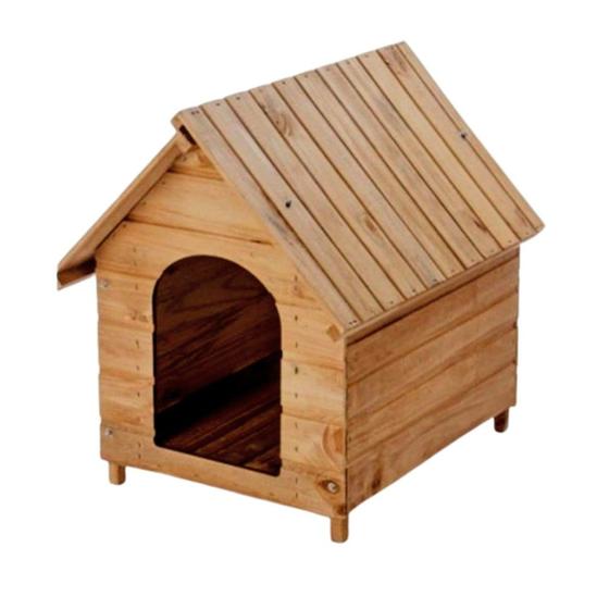 Imagem de Casinha de Cachorro de Madeira Pinus N2 41 X 46 X 50 Avipet