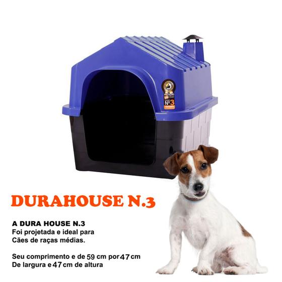 Casinha Durahouse com Chaminé Durapets para Cães N 3 é boa?