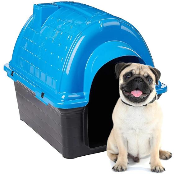 Casinha Iglu De Plástico Para Cachorros Furacão Pet Pequeno Porte ...