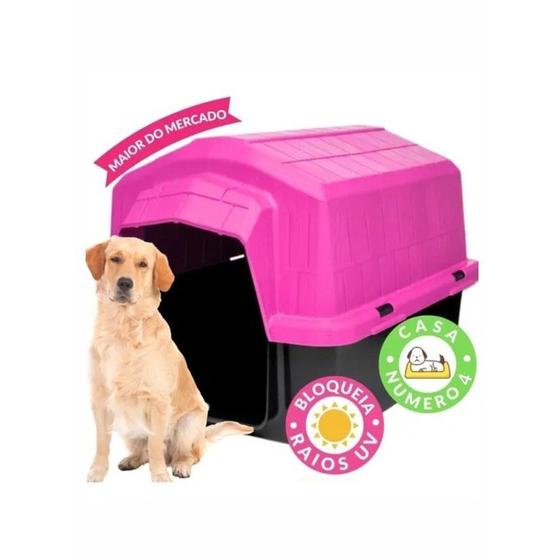 Imagem de CASINHA Nº4 PARA CACHORROS PETS CÃES FACIL DE MONTAR LAVAVEL ANTI UV