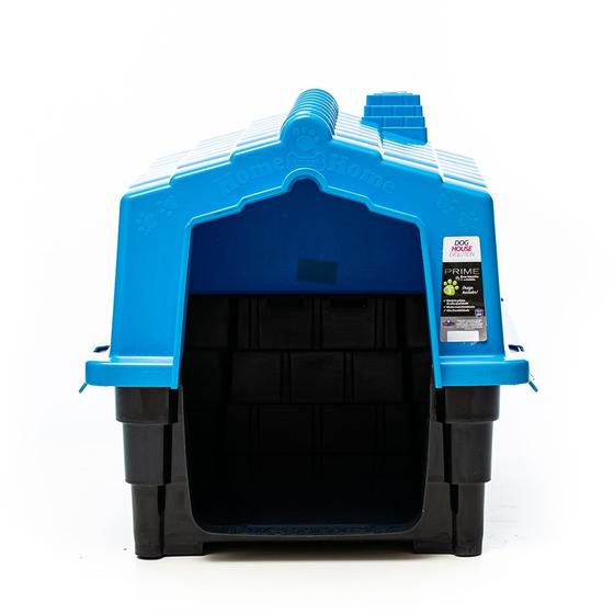 Casinha p cachorro Eco colors casa cães plástico N6 - Azul Menor preço em Casinha p cachorro Eco colors casa cães plástico N6 - Azul