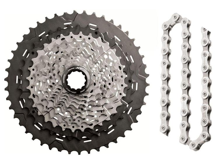 Menor preço em Cassete Bike Shimano Xt M8000 11v 11/46  + Corrente Shimano 11v