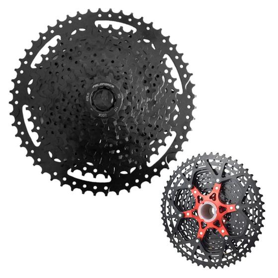 Cassete K7 12v 11-52 D Veloforce Padrão HG Shimano Preto Menor preço em Cassete K7 12v 11-52 D Veloforce Padrão HG Shimano Preto
