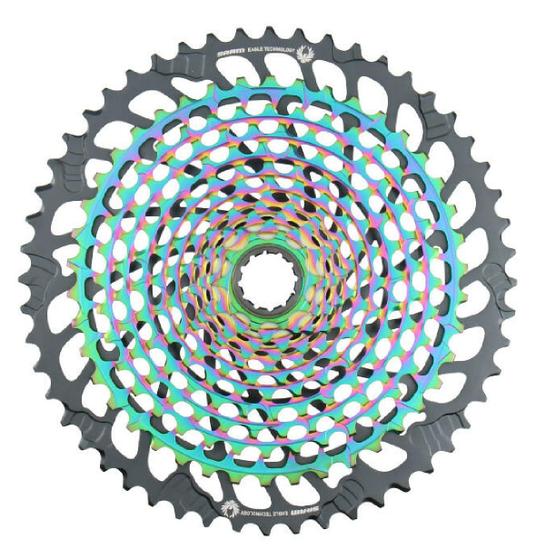 Imagem de Cassete Sram Xx1 Eagle AXS Xg 1299 10-52 12v Rainbow