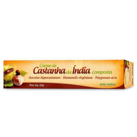 Imagem de CASTANHA DA INDIA creme 60g - ARTE NATIVA