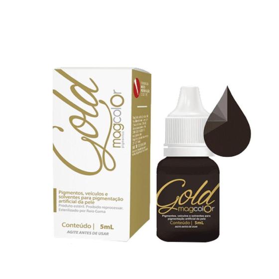 Imagem de Castanho Escuro Intenso Mag Gold 5ml - Magcolor