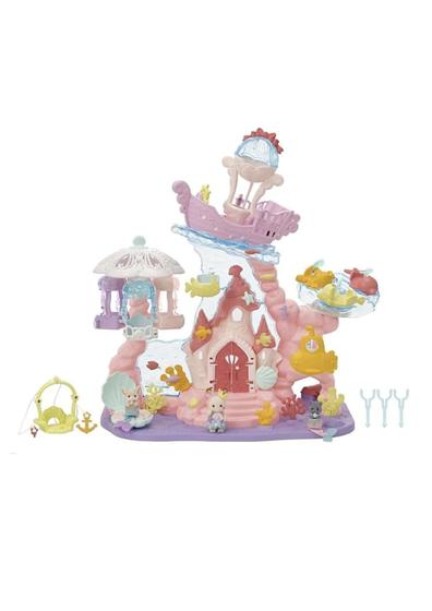 Imagem de Castelo da bebê sereia brinquedo sylvanian families infantil