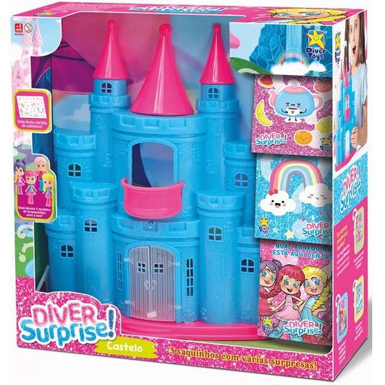 Imagem de Castelo Diver Surprise C/3 Saquinhos Surpresas - Diver Toys