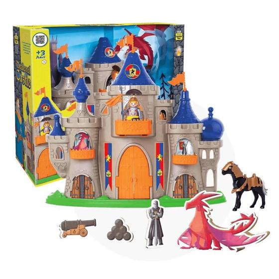 Imagem de Castelo Medieval com Boneco 0461 - Samba Toys