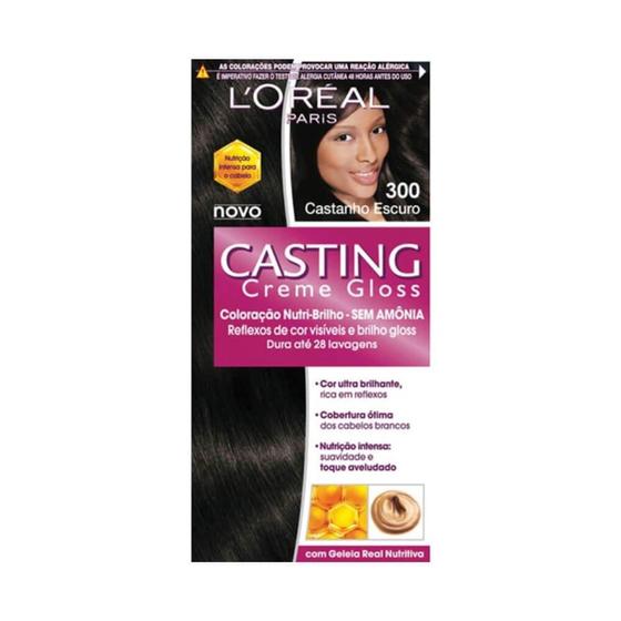 Imagem de Casting Tinta Creme Gloss 300 Castanho Escuro