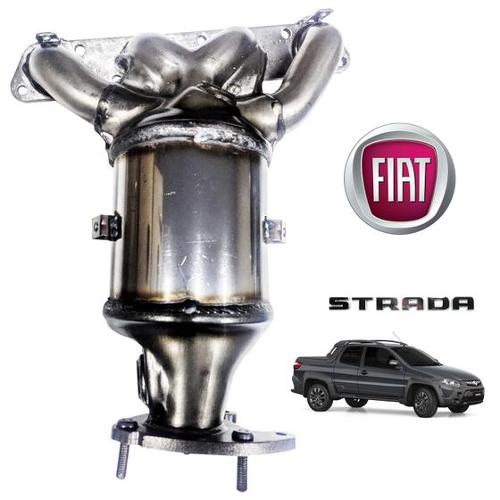 Imagem de Catalisador E-Torq Fiat Strada 1.6 E 1.8 16V 2011 Em Diante