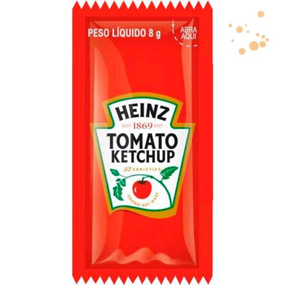 Imagem de Catchup Heinz Sache 8g Com 192 Unidades