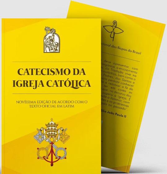 Imagem de Catecismo Da Igreja Católica Tradução CNBB - Grande Capa Normal