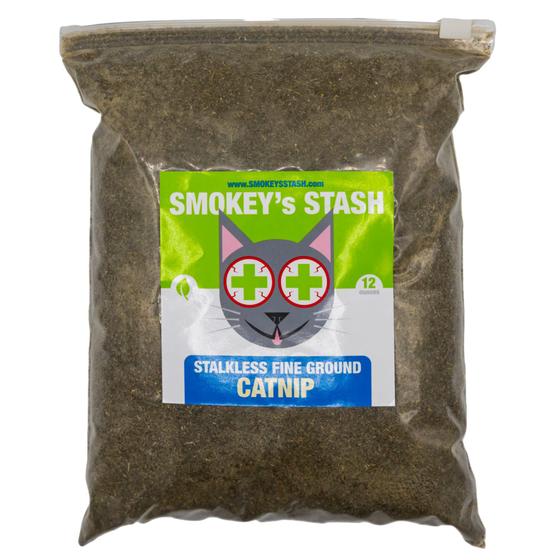 Imagem de Catnip Smokey's Stash - 350ml de Catnip Seco Moído Sem Caule