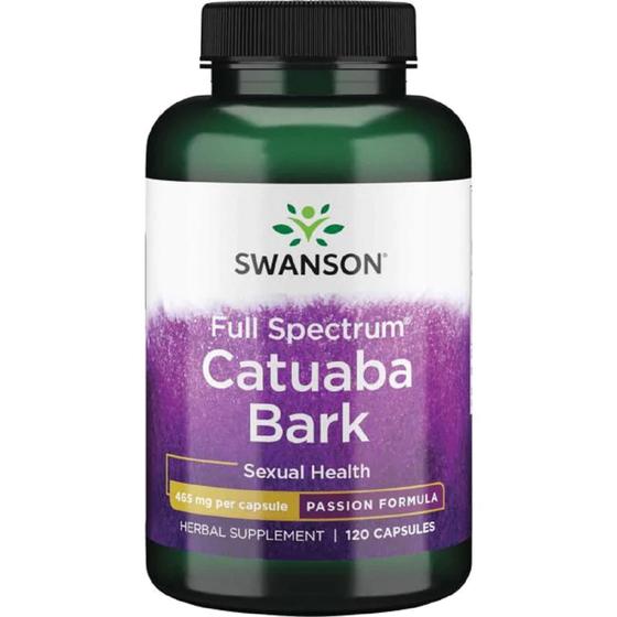 Imagem de Catuaba Bark 465 mg 120 Capsulas Swanson Importado USA