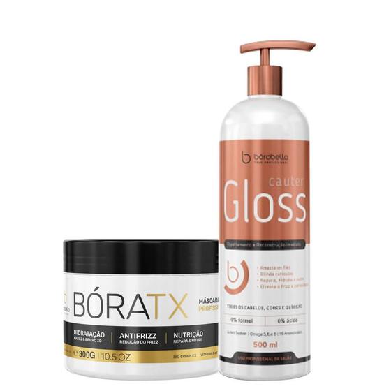 Imagem de Cauter Gloss 500ml Espelhamento e Reconstrucão + Botox BoraTX 300g
