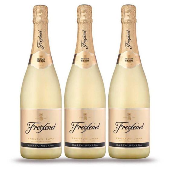 Imagem de Cava freixenet carta nevada 750 ml kit 03