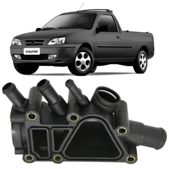 Imagem de Cavalete De Distribuiçao De Agua - Courrier 2000 A 2006 / Ecosport 2003 A 2007 / Fiesta 2000 A 2008 / Fiesta Novo 2003 A 2007 / Ka 2000 A 2006 - 08715