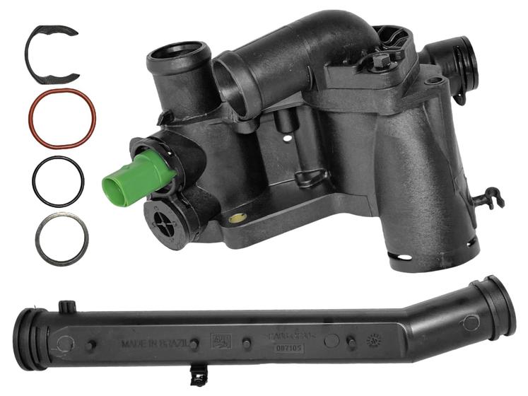 Cavalete Distribuidor de Água Gol G3/G4 1.0 S/ar Quente Completo com Válvula Termostática e Cavalete Distribuidor de Água Gol G3/G4 1.0 S/ar Quente Completo com Válvula Termostática e