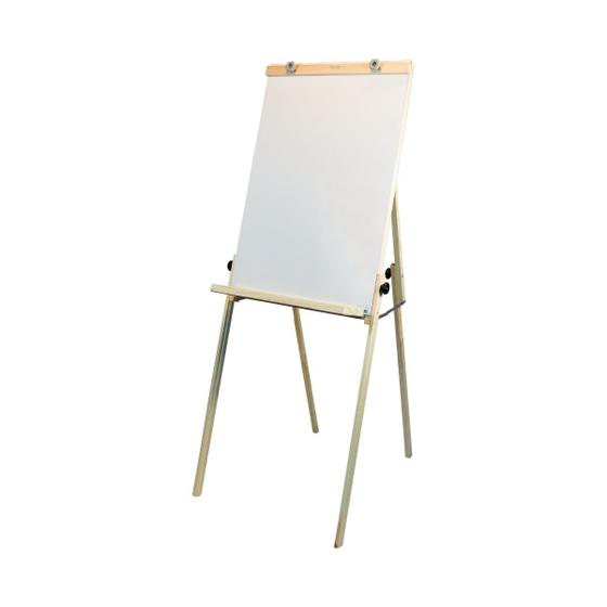 Cavalete Flip Chart Dobrável Quadro Branco Luxo C/ Nf SOUZA & CIA