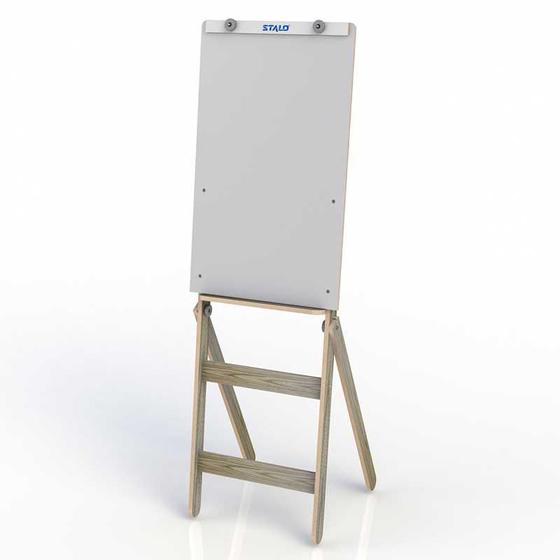Cavalete Flip chart MDF Com Quadro Branco FIT STALO R 9425 Cavalete