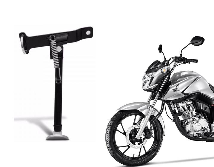 Cavalete Lateral Cg Titan Fan 125 150 160 Ybr Fazer Factor 125 150 Moto Carga Com Balança Redonda - MAXX Imagem de Cavalete Lateral Cg Titan Fan 125 150 160 Ybr Fazer Factor 125 150 Moto Carga Com Balança Redonda