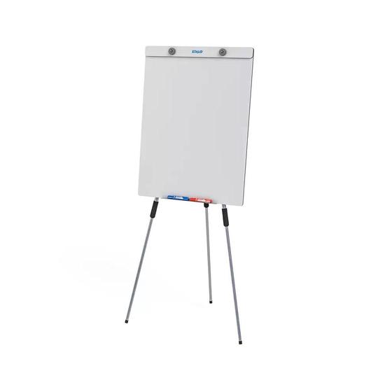 Cavalete Para Flip Chart Office Branco 170x77cm 8977 Stalo Menor preço em Cavalete Para Flip Chart Office Branco 170x77cm 8977 Stalo