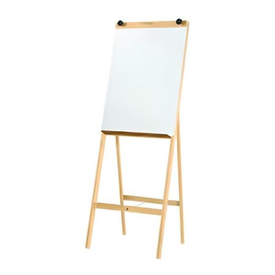 Imagem de Cavalete Souza para flip sharp branco 1,80mt