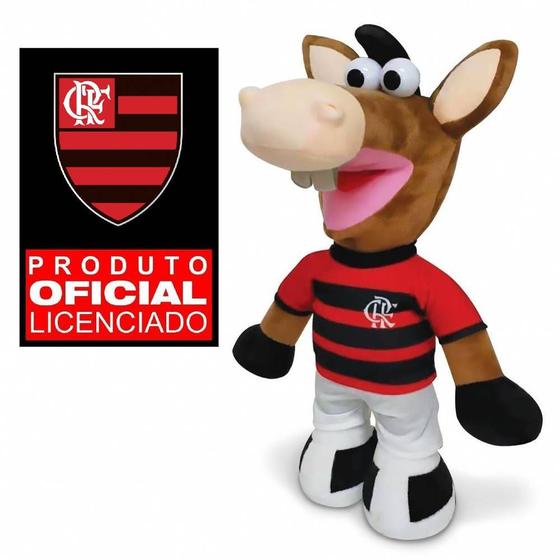 Imagem de Cavalinho do Flamengo Oficial Cavalinhos do Fantastico 40Cm