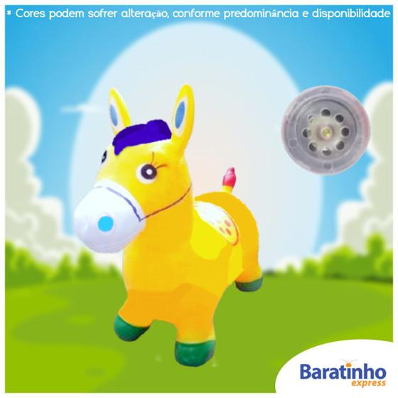 Cavalinho Upa Upa Musical Borracha Resistente Inflável é boa?