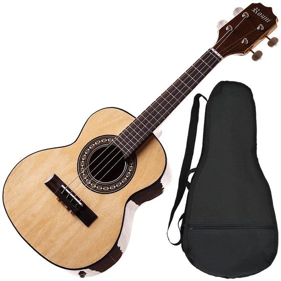 Imagem de Cavaquinho Acústico Mafim  + Capa Rc09ac Rozini 