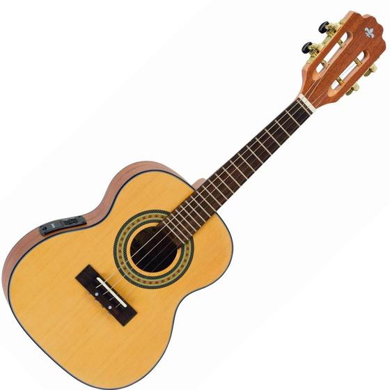 Imagem de Cavaquinho Eletroacústico Strinberg CS25E Natural Satin Clássico Aço