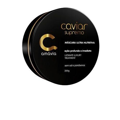 Imagem de Caviar supremo mascara capilar ultra nutritivo amavia 200g