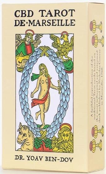 Imagem de CBD Tarot De Marseille Deck Tarô De Marselha Baralho de Cartas de Oráculo