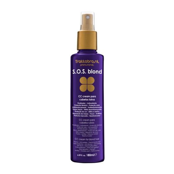 Imagem de CC Cream S.O.S. Blond  180ml - Trattabrasil