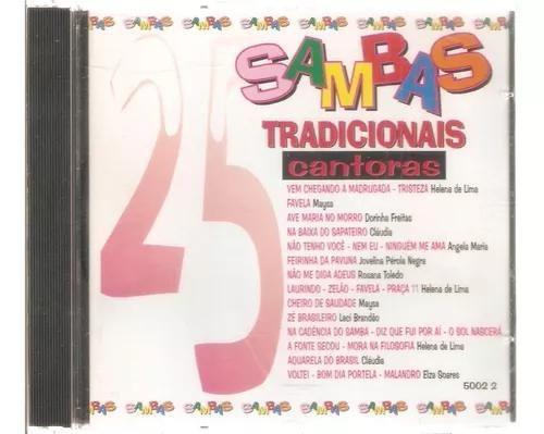 Imagem de Cd 25 Sambas Tradicionais - Cantoras