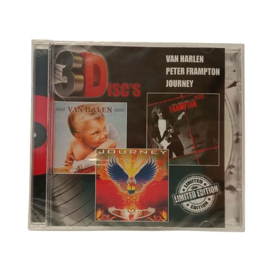 Imagem de Cd 3disc's 80's greatest hits van harlen peter frampton journey
