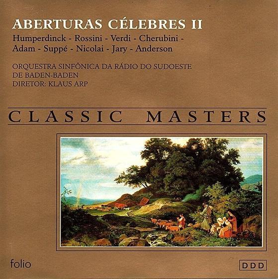 Imagem de Cd Aberturas  Célebres 2 - Classic Masters