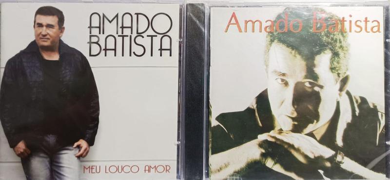 Imagem de CD Amado Batista  Meu Louco Amor+24 horas no Ar - 2 CDS