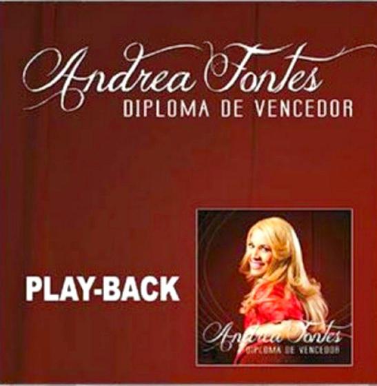 Imagem de CD Andrea Fontes Diploma de vencedor (Play-Back) - Mk Music