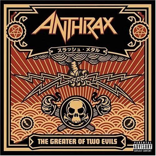 Imagem de Cd anthrax -the greater of two evils